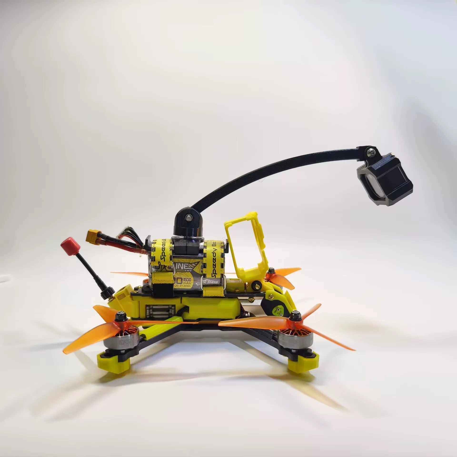 Fpv Drone Bag - FPV-camera 360 graden draaibare selfiestick 3D