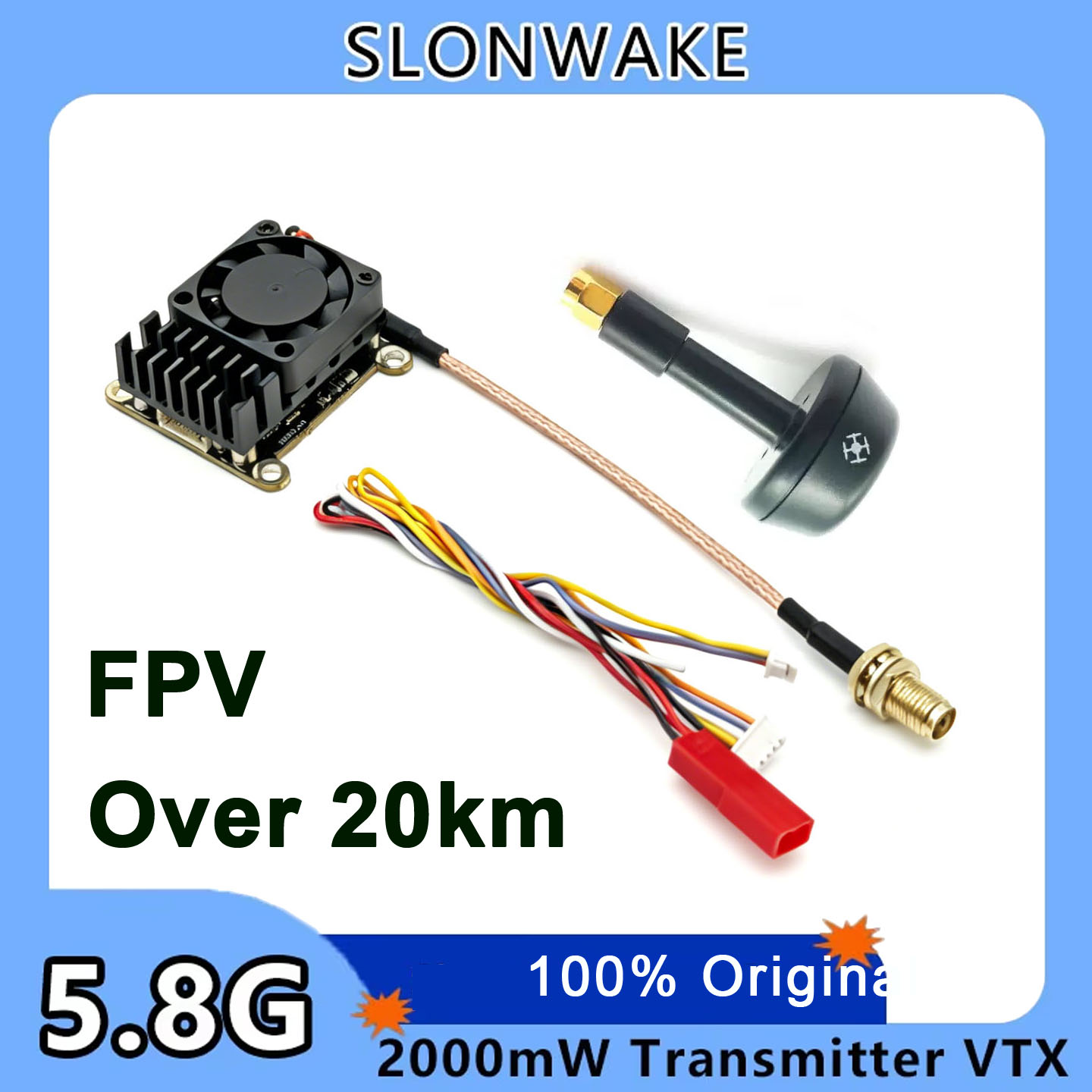 Fpv Drone Frame - Nieuwe upgrade 5.8Ghz 2W verstelbare FPV
