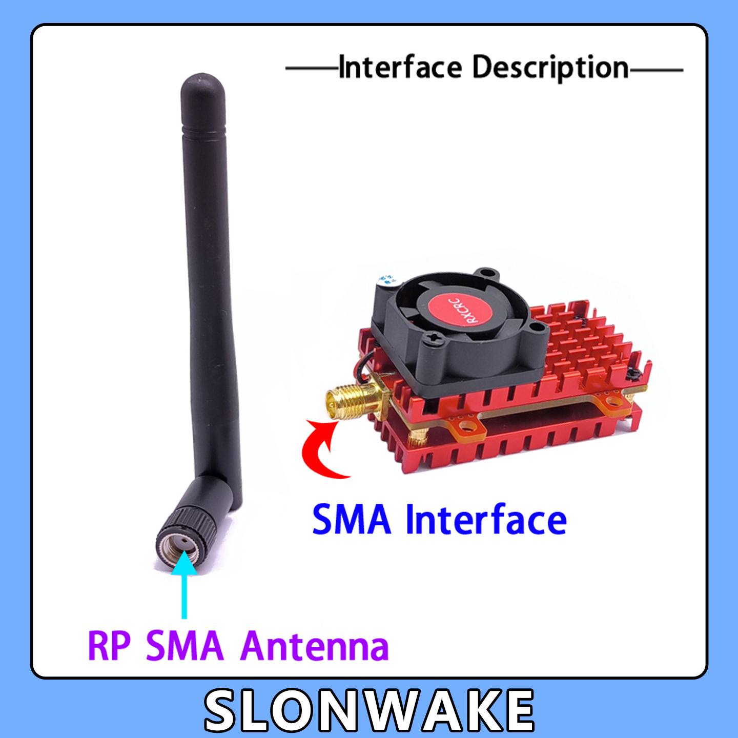 SLONWAKE 5.8G 2W VTX FPV 1800T - Fpv Drone Camera recensie en prijs