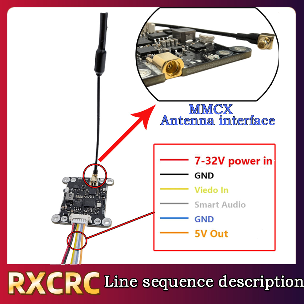 RXCRC 5.8G Module 48CH 1.6W VT - Fpv Drone Frame recensie en prijs