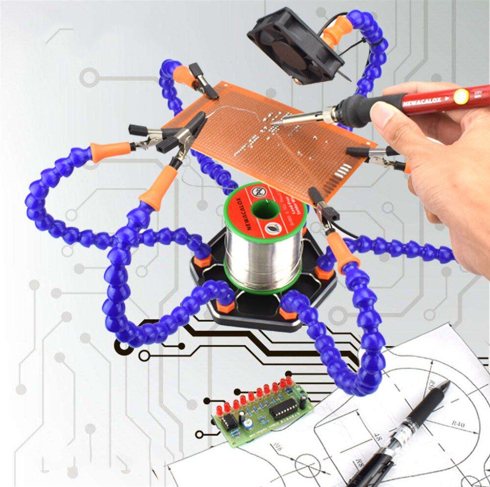 6-klauw lasstation van alumini - Fpv Drone Flight Controller recensie en prijs