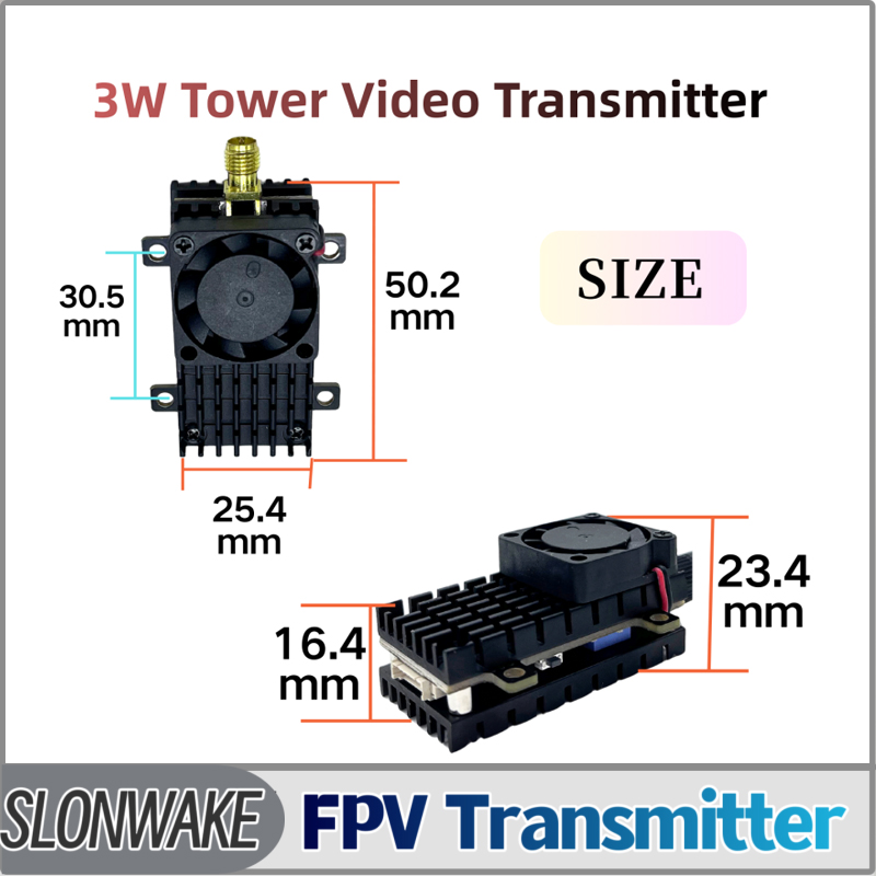 SLONWAKE 5.8G 3000mW Simulatie - Fpv Drone Frame recensie en prijs